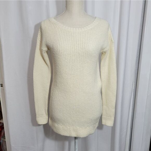 Hollister crew neck oversized sweater sz xs - Picture 7 of 8